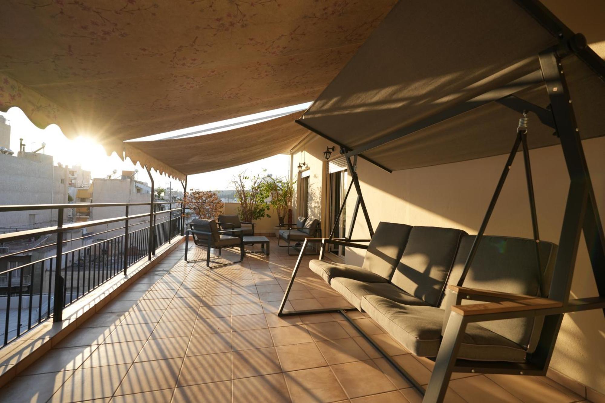 Apartamento Modern Athenian Penthouse Exterior foto